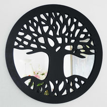 Charger l&#39;image dans la galerie, Miroir Arbre de vie  Décoration Murale Bois
