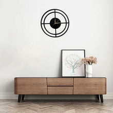 Charger l&#39;image dans la galerie, Horloge Murale Cible décoration moderne bois
